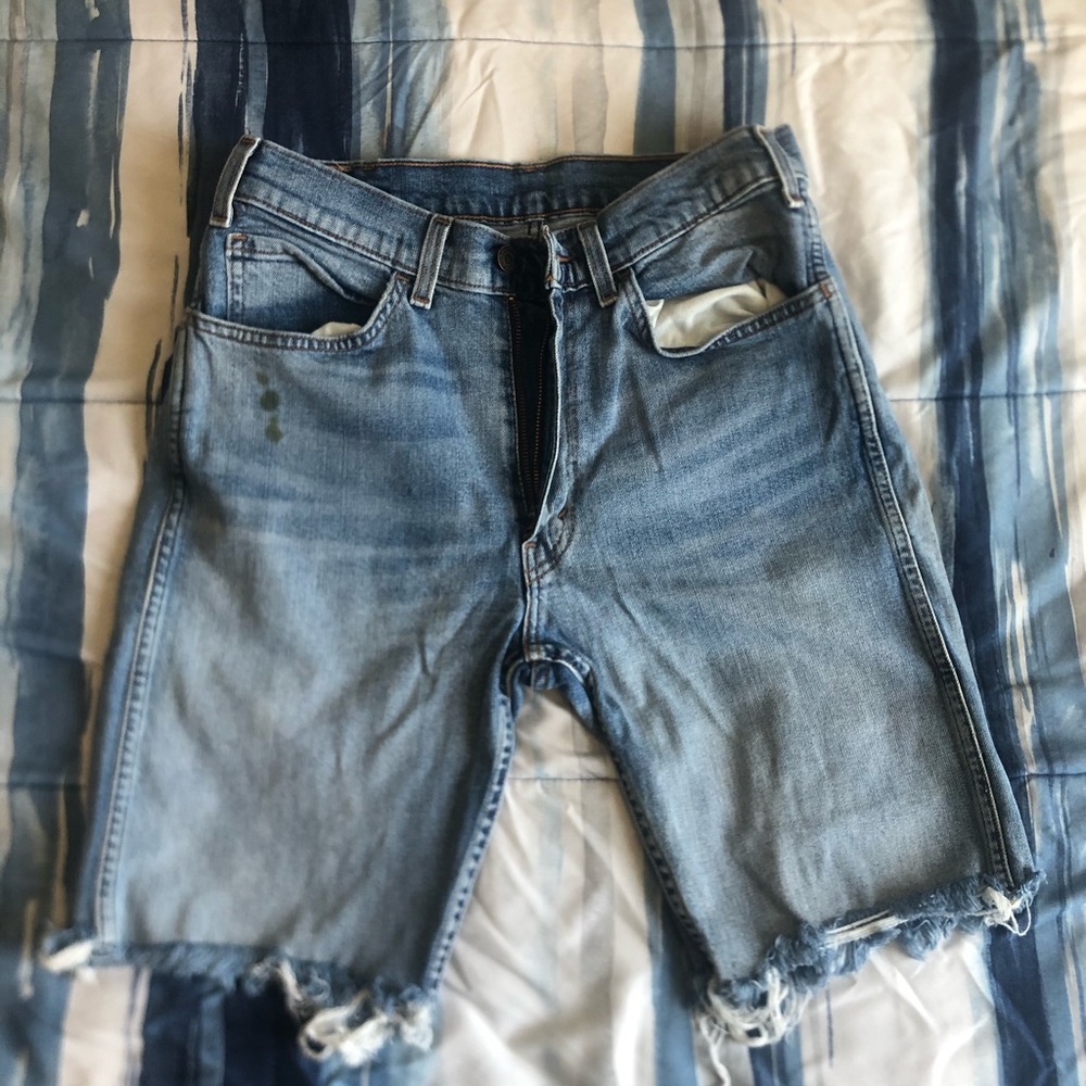 Hollister jean shorts